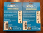 Safer Brand Home Indoor Fly Trap Sh502-2sr Uv Led  2 Traps   4 Glue Cards  New
