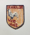 Vintage Embroidered Patch Delaware First State Bird Blue Hen Souvenir Travel