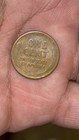 Lincoln Wheat Penny  1949 D Error   l  On Rim 