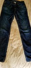 Banana Republic Vintage Straight Leg Low Rise Blue Denim Jeans Woman s Sz 2r