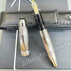 Montblanc Meisterstuck 149 Solitaire Silver Pinstripe Fountain Pen W box