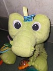 Bright Starts Baby Activity Toy Crocodile Infant Rattle Rings Teether