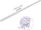 120  glass Shower Door Seal Strip h-type Seal Strip For 1 4  Framelss Glass Door