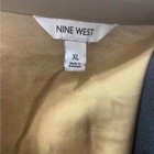 Nine West  Xl  Olive Green  Zip Up  Jacket 
