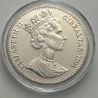 1994 Gibraltar First Step On The Moon 1 Crown Coin Cuni Bu Free Shipping