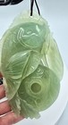 Natural Green Jade Statue W stand Hand-carved Chinese Culture - Select Styles