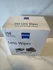 Zeiss Pre-moistened Eyeglass Lens Cleaning Wipes 250 Count Individually Wrapped