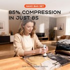 24 Pack Vacuum Seal Bags For Clothing With Wireless Electric Pump Travel   Home