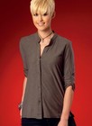 Oop Mccall s Easy Pattern Button-down Top   Tunic M7018 Misses plus 8-16 16-24