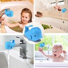 Faucet Cover Bathtub Baby Whale Spout Cover Soft And Safety For Kids Toddlers Bl