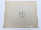 Mickey Mouse Mickey   s Elephant Production Drawing Walt Disney Cel Original 1936