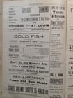 1901-1902 Season Theatre Program Chatterton s Opera House Springfield  Il