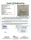 Frank Leahy Jsa Coa Autograph 1942 Typed Letter Notre Dame Signed