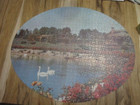 Vintage Beauty Of Nature Oval Shaped 850 Piece Puzzle No 900 Warren Built Rite