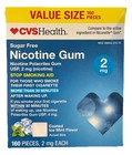 Nicotine Gum 2mg 320 Pieces Compare Nicorette Sugar Free Coated Ice Mint 5 2028