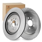13 58 In  345mm  Rear Vented Disc Brake Rotors For Ford Explorer Taurus Flex