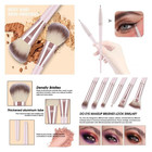 64pcs Pink Makeup Brushes Set With Case Professional Foundation Powder Concealer