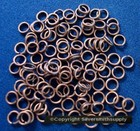4mm Copper Plated Split Rings Jump Rings 100pcs Clasp Charm Attachment Fpc338