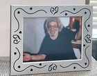Grateful Dead Rare Candid Shot Of Jerry Garcia 5  X 7  Photo Glass Framed