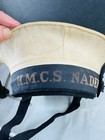 Pair Vintage Hmcs Naden Naval Caps Royal Canadian Navy Wwii   era Sailor Hats