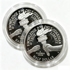 2pcs 1776-2026 S Siiver Enduring Liberty Half Doilar Semiquincentennial Presale
