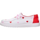 Heydude Wendy Embroidered Hearts - Comfortable Slip On Shoes For Women s Valenti