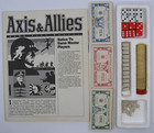 1984 Axis   Allies Game Pieces   292 Of 299 Playing Pieces   No Box Or Board