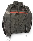 Harley-davidson Rain Riding Gear Jacket With Stow Away Hood Xl Reflective 