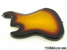 Fender Squier Affinity Jazz J Bass V 5 String Body Parts Sunburst 3ts