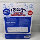 Kids Fubbles Light Up Bubble Blaster Blower Toy Green Color With Bubble Solution