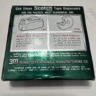 Vintage 3m Scotch Brand Transparent Tape No 600 Sealed Nos - Foil Wrapper Plaid