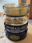 Lot 4 Vintage Golden Nugget Casino Ashtrays Las Vegas Carson City Glass