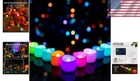 Innovative Led Tea Lights - 24-pack Flameless Candles Perfect For All Occasions