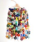 10 Strands Mixed Style Lamp Work Glass Beads For Jewelry Making And Decoration 