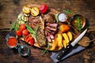 Premium 8-piece German High Carbon Stainless Steel Steak Knife Set  Double Full