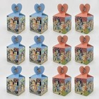12pk Bluey Favor Boxes With Bluey Cake Topper Bundle - Bluey Birthday Bundle