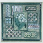 Laura Perin Designs Lily Of The Valley Secret Garden Collect   needlepoint Count