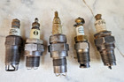 Antique Spark Plugs W unusual Electrodes Arc-o-fire Robert Bosch Bergie National