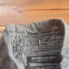 Banana Republic Organic Cotton Map Print Button Down Shirt Women  Untucked Fit