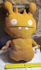 Vintage Ugly Doll Deer Ugly Tan 15  Plush Stuffed 2007  Preowned