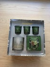 Yankee Candle Balsam   Cedar Tea Lights Votives Holder Lodge Home Decor Gift Set