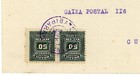 Brazil Postage Due-sc j30 pair -6 nov 35-internal Usage-backstamped-scarce-minor