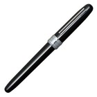 Platinum Plaisir Fountain Pen Medium Nib Black Slip Sealing Ink Dry Cap