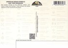 American Indian Symbols And Their Meanings  Native  Horse  Bird Etc  -- Postcard