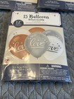 45 Love Balloons Wedding Party Amscan Decoration Latex Balloons  12 In  Round 