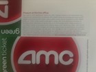 10 Amc Green Movie Tickets   No Expiration   Free Movie Passes   Authentic