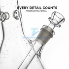 10 Inch Heavy Glass Bong Water Pipe Smoking Bong Beaker   14mm Bowl Hookah Usa