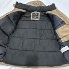 Vertical  9 Boys  Bubble Jacket  medium 10 12 Brown   Warm Winter Coat  Preloved