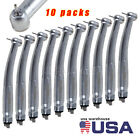 10pcs Nsk Pana Max Style Dental High Speed Handpiece Turbine Push Button 4 Hole