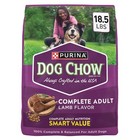 2pack Purina Dog Chow Complete Adult Dry Dog Food  High Protein Real Lamb 18 5lb